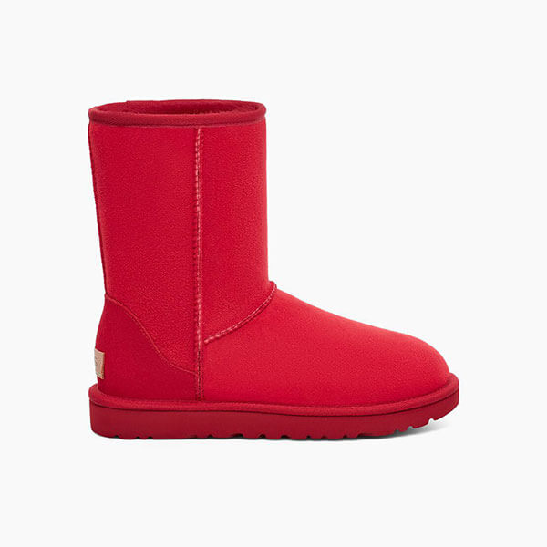 UGGS Classic Short II Boots Støvler Dame Red Norge