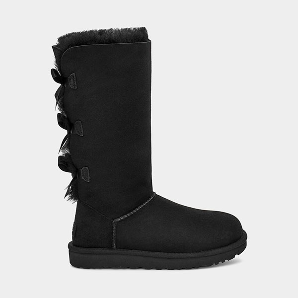 UGGS Bailey Bow Tall II Boots Støvler Dame Black Norge